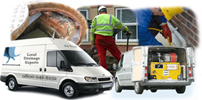 Hanger Hill drainage van